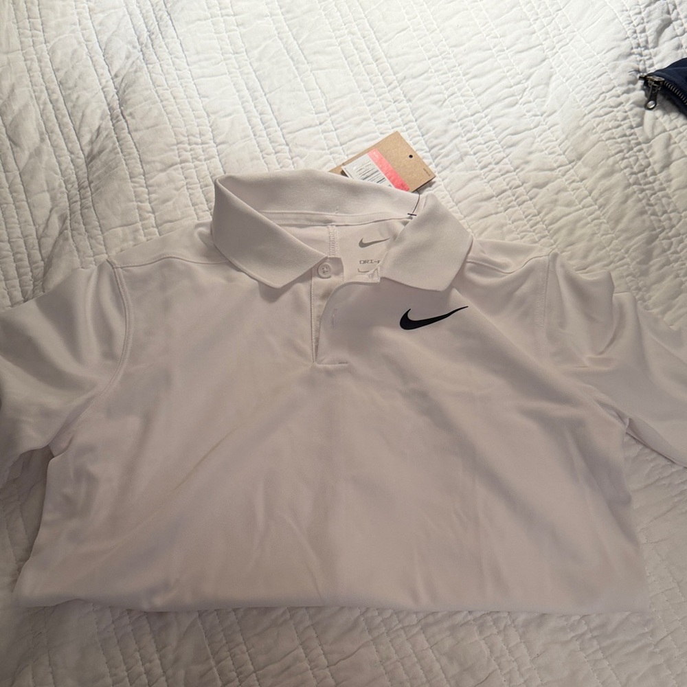 Nike Dri-fit boys golf shirt